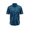 ibuytero Geometric Grid 2 Hawaiian Shirt 0