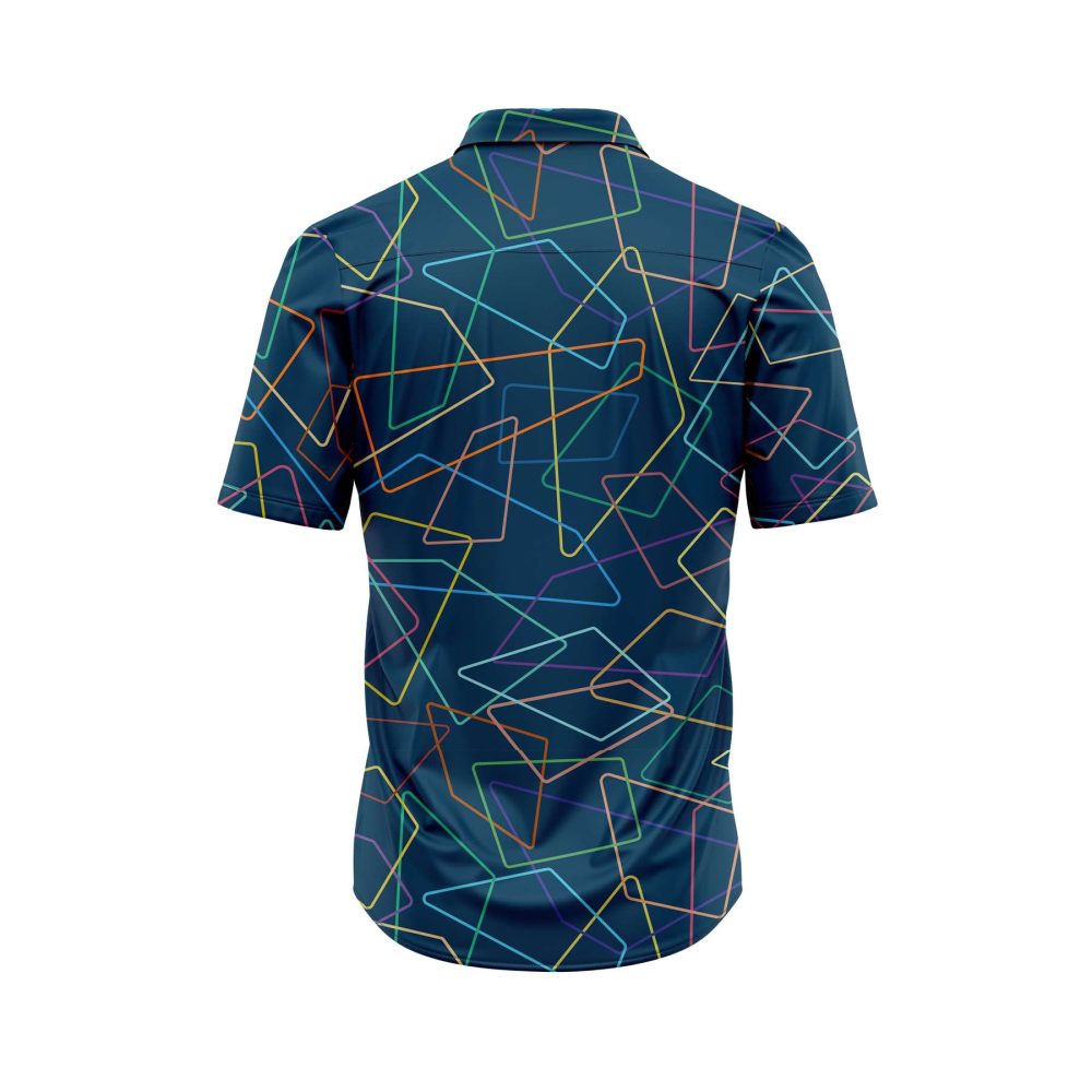 ibuytero Geometric Grid 2 Hawaiian Shirt 1