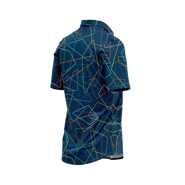 ibuytero Geometric Grid 2 Hawaiian Shirt 3