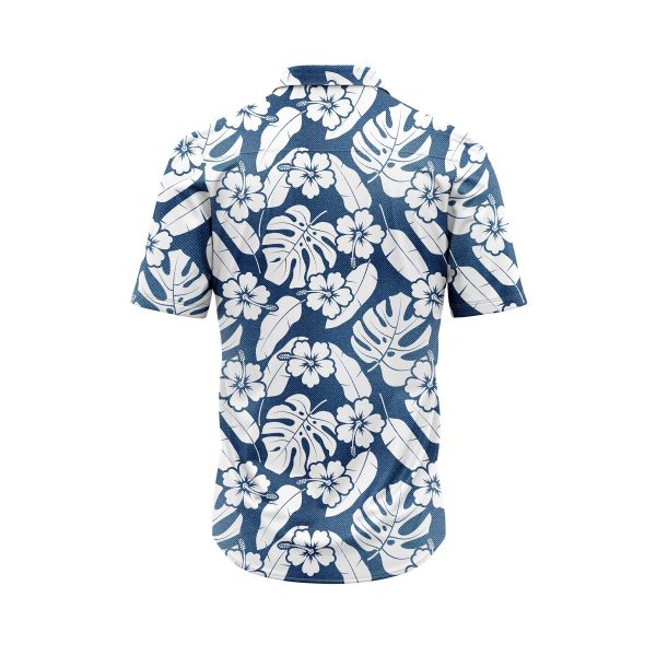 ibuytero Hibiscus and Monstera Hawaiian Shirt 1