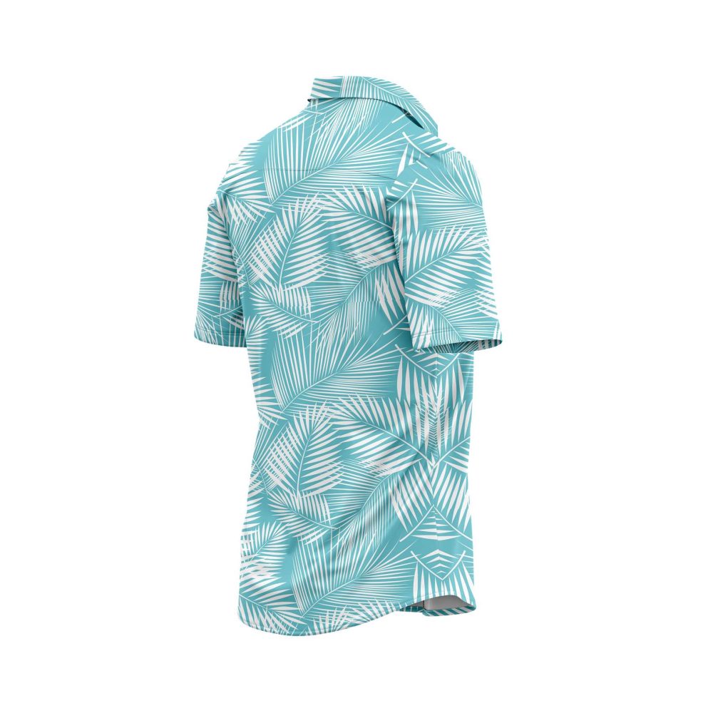 ibuytero Jade Palm Leaf Hawaiian Shirt 3