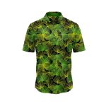 Lucky Clover Hawaiian Aloha Shirt- Tropical Beach Shirt