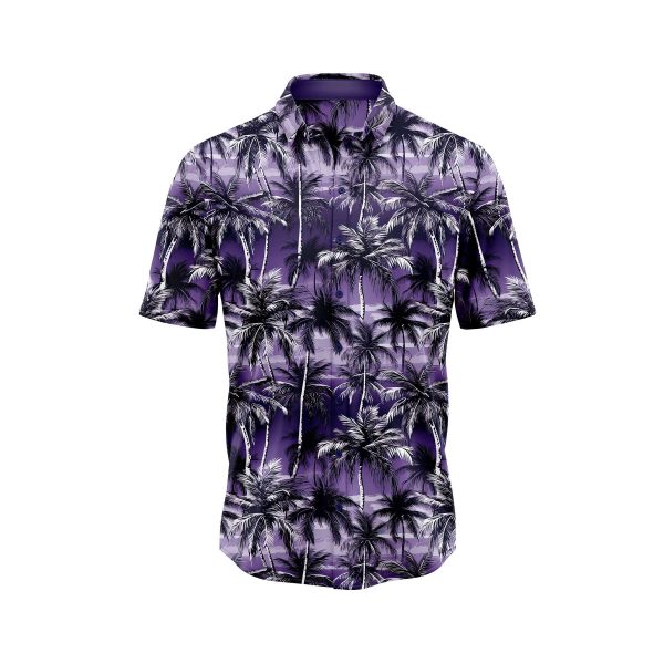 ibuytero Midnight Palm 4 Hawaiian Shirt