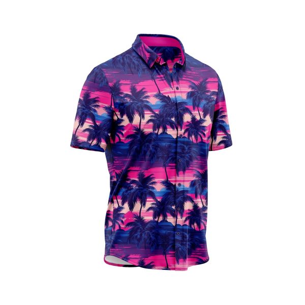 ibuytero Midnight Palm 5 Hawaiian Shirt 2