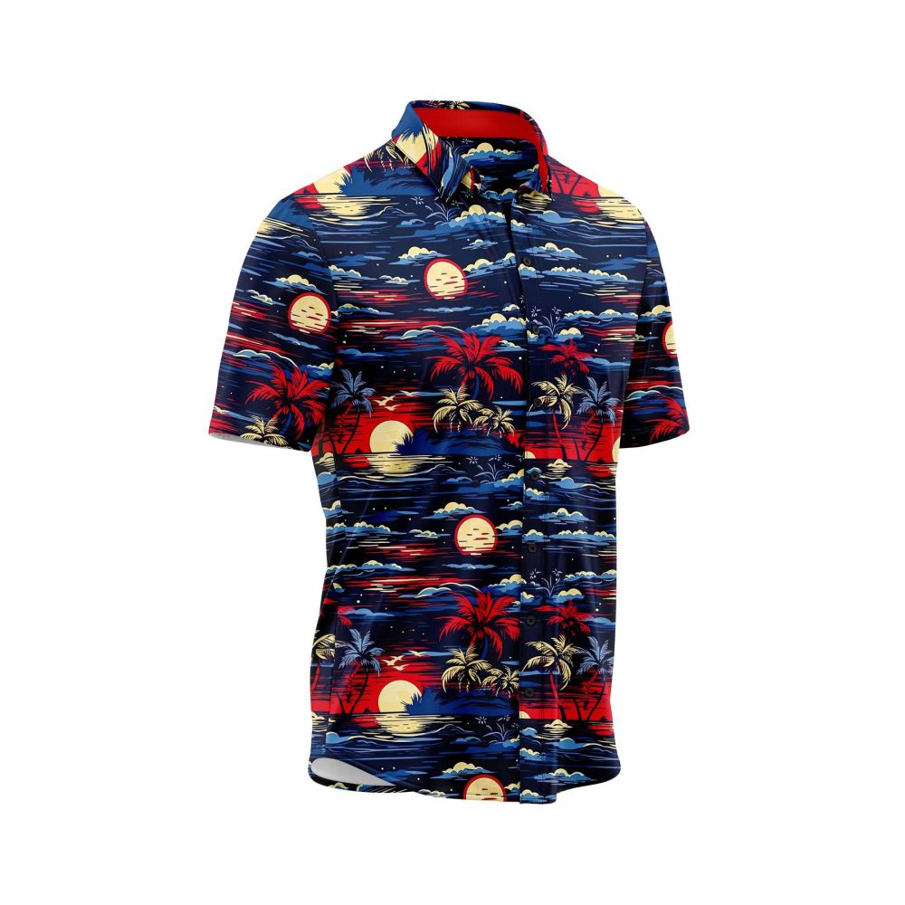 ibuytero Midnight Palm 6 Hawaiian Shirt 2