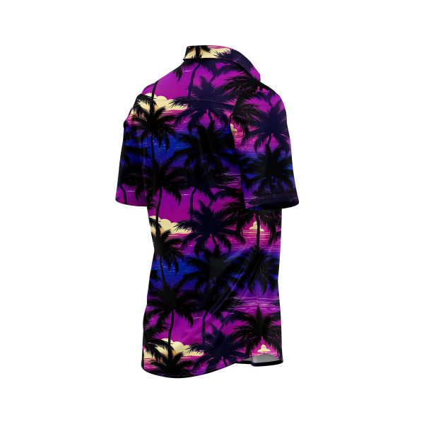 ibuytero Midnight Palm Hawaiian Shirt 3