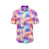 ibuytero Neon Palm Tree 3 Hawaiian Shirt