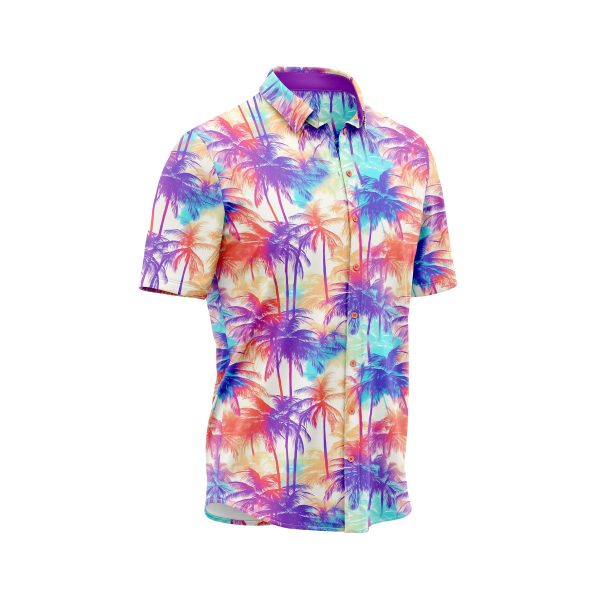 ibuytero Neon Palm Tree 3 Hawaiian Shirt 2