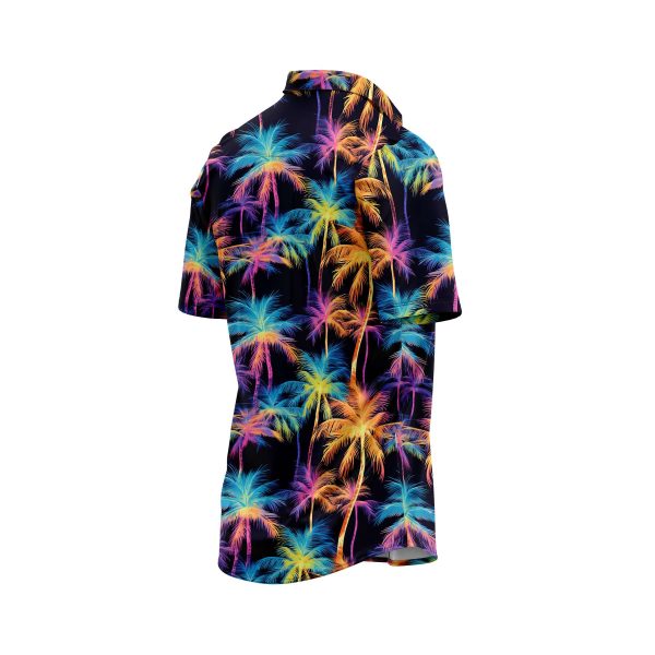 ibuytero Neon Palm Tree Hawaiian Shirt 3