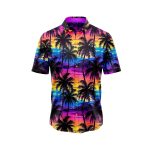 Neon Sky Palm Hawaiian Shirt IBT-HWS-61