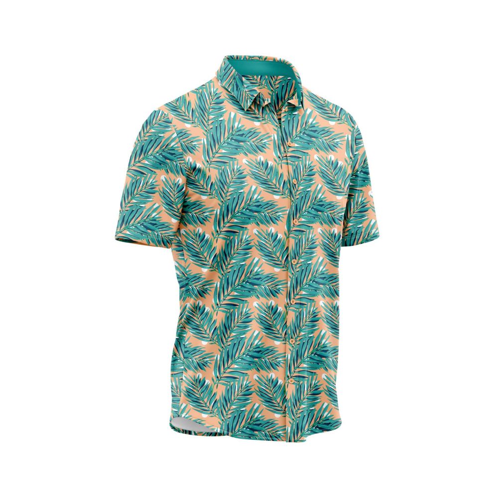 ibuytero Palm Leaf Hawaiian Shirt 2