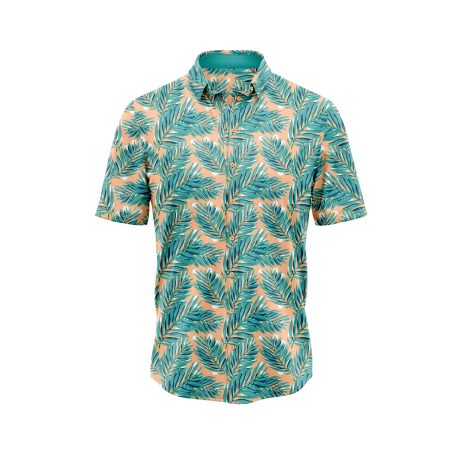 ibuytero Palm Leaf Hawaiian Shirt