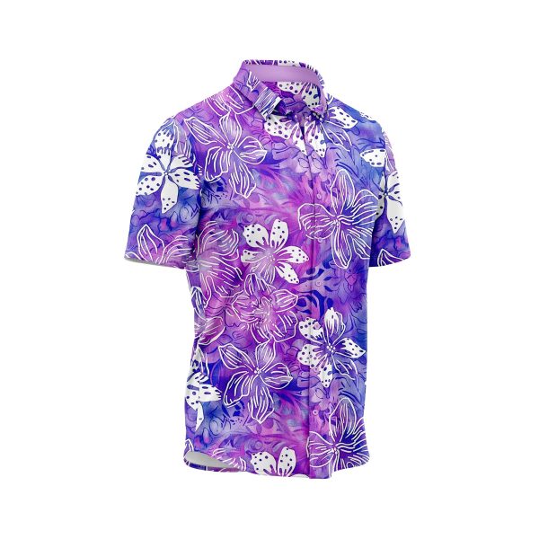 ibuytero Purple Blossom Hawaiian Shirt 2