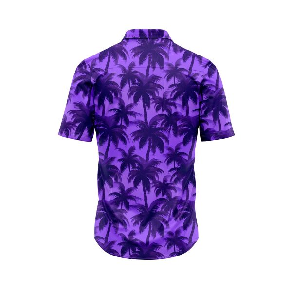 ibuytero Purple Palm Tree 2 Hawaiian Shirt 1