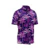 ibuytero Purple Palm Tree Hawaiian Shirt 2