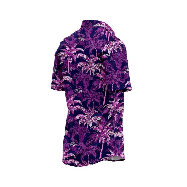 ibuytero Purple Palm Tree Hawaiian Shirt 3