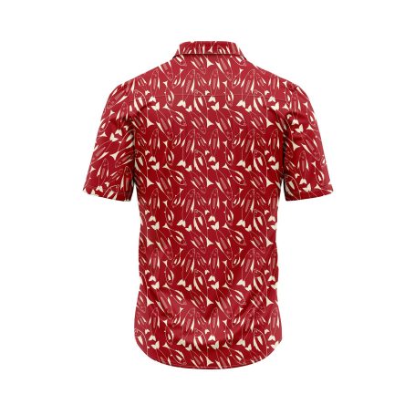 ibuytero Red Fish Hawaiian Shirt 1