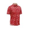 ibuytero Red Fish Hawaiian Shirt 2