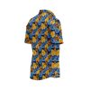 ibuytero Tropical Blue Gold Monstera Hawaiian Shirt 3