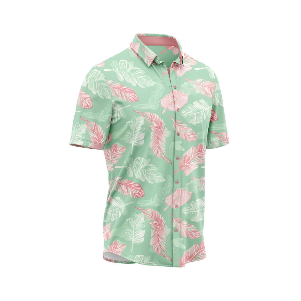 ibuytero Tropical Leaf 2 Hawaiian Shirt 2