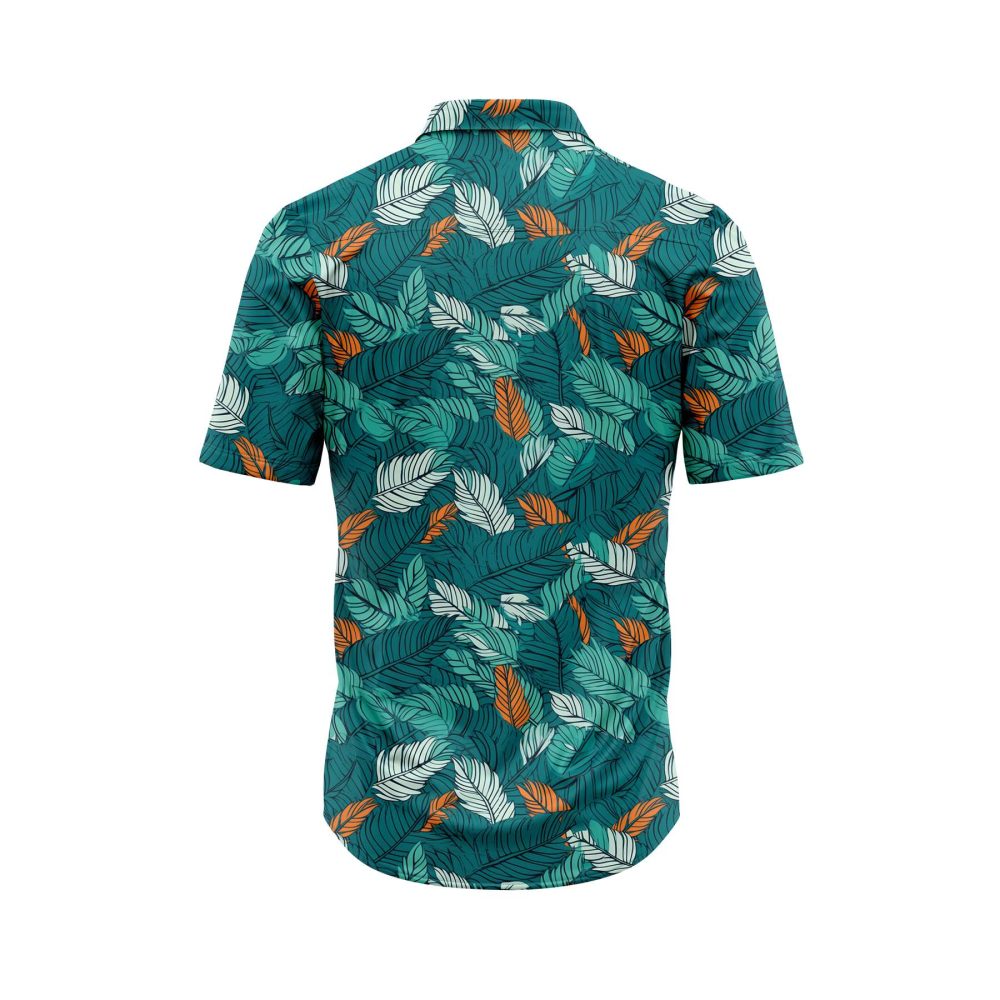 ibuytero Tropical Leaf Hawaiian Shirt 1