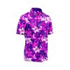 ibuytero Violet Bird of Paradise Hawaiian Shirt 2