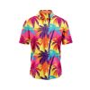 ibuytero Warm Sunset Palms Hawaiian Shirt