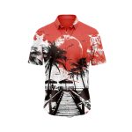 Watercolor Beach 3 Hawaiian Shirt IBT-HWS-104