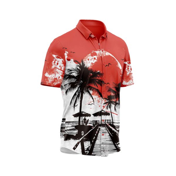 ibuytero Watercolor Beach 3 Hawaiian Shirt 2