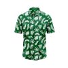 ibuytero White Leaf Hawaiian Shirt