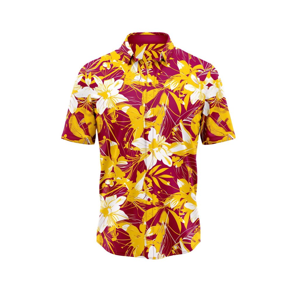 ibuytero Yellow Bird of Paradise Hawaiian Shirt