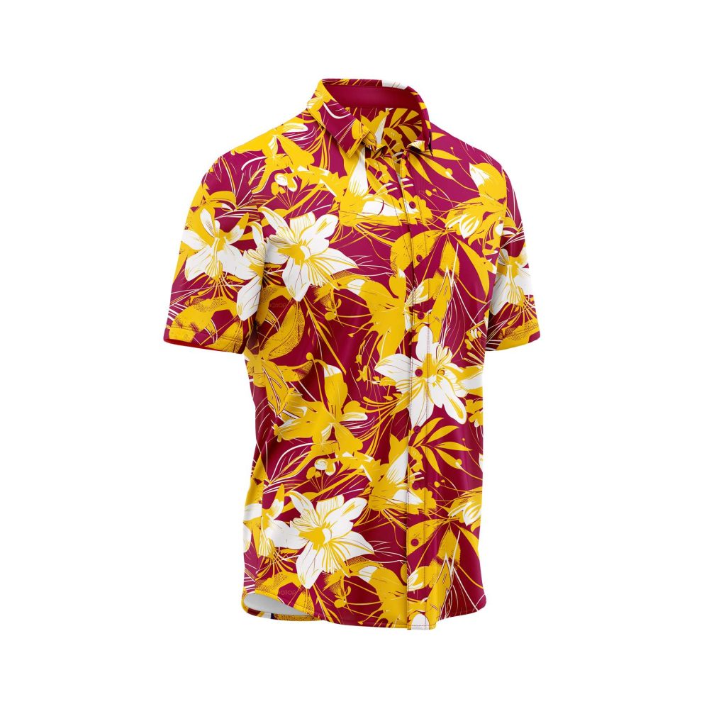 ibuytero Yellow Bird of Paradise Hawaiian Shirt 2