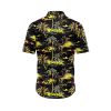 ibuytero Yellow Palm Beach Hawaiian Shirt 1