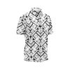 IBUYTERO ABSTRACT GRID 2 HAWAIIAN SHIRT 2