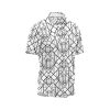 IBUYTERO ABSTRACT GRID HAWAIIAN SHIRT 2