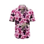 Blooming Orchids Hawaiian Aloha Shirt- Tropical Beach Shirt