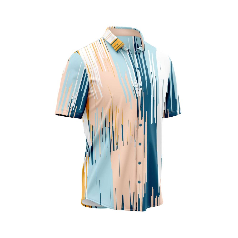 IBUYTERO COLOR FLOW HAWAIIAN SHIRT 2