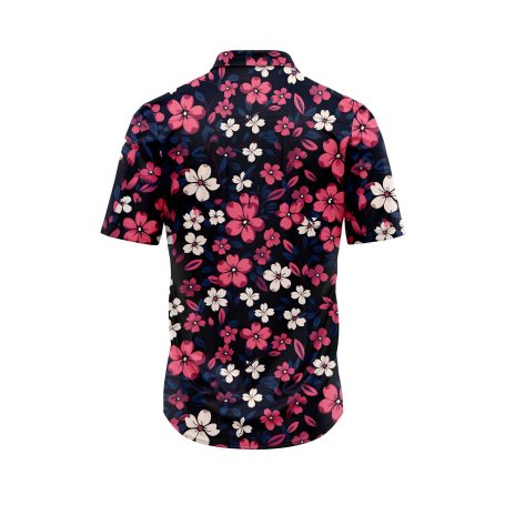 IBUYTERO COLORFUL BLOSSOM 4 HAWAIIAN SHIRT 1