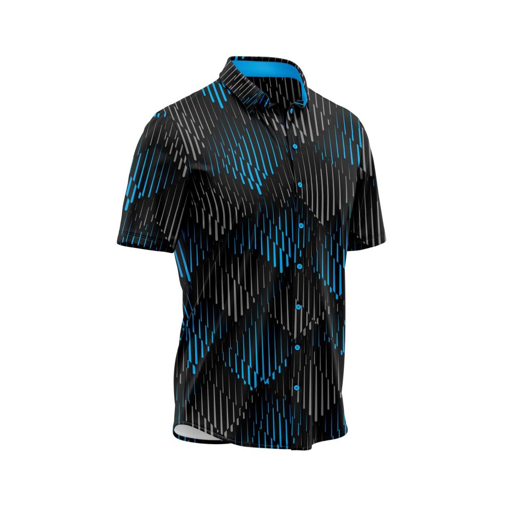 IBUYTERO DIGITAL STRIPE HAWAIIAN SHIRT 2