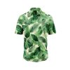 IBUYTERO GREEN LEAF HAWAIIAN SHIRT 0