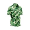 IBUYTERO GREEN LEAF HAWAIIAN SHIRT 2