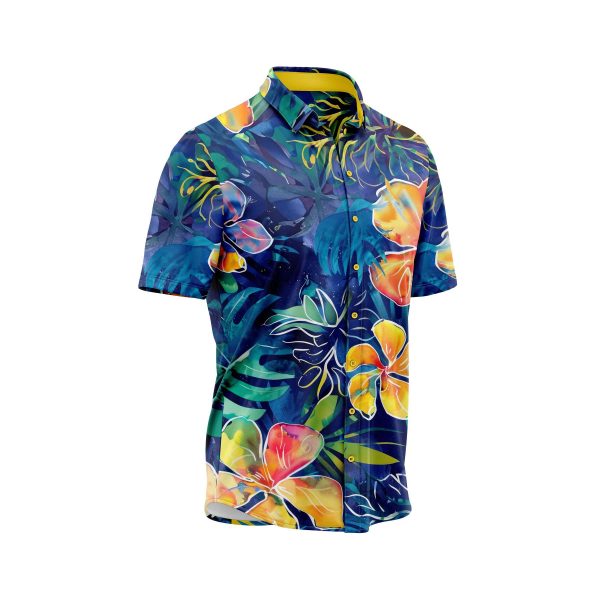 IBUYTERO ISLAND BLOOM HAWAIIAN SHIRT 2