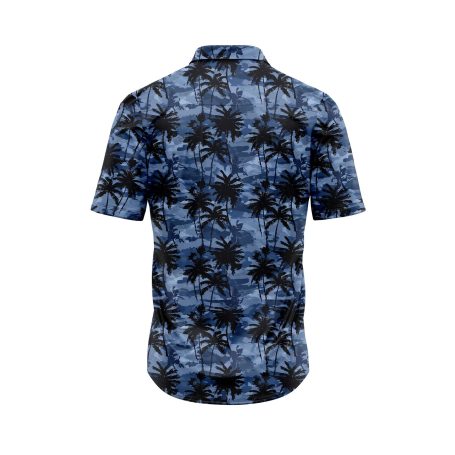 IBUYTERO MIDNIGHT PALM 7 HAWAIIAN SHIRT 1