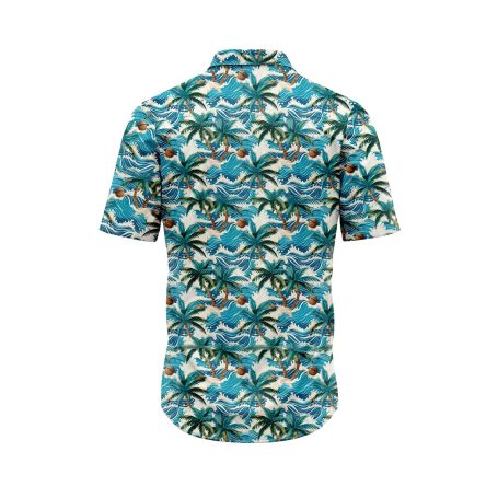 IBUYTERO PALM WAVE HAWAIIAN SHIRT 1