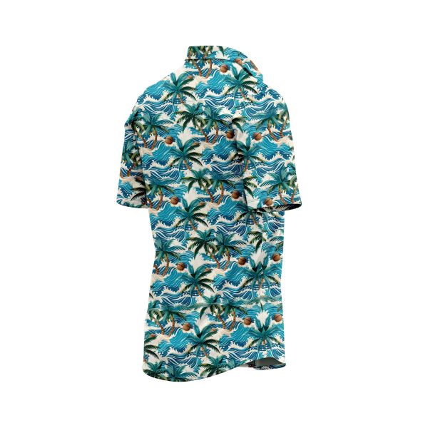 IBUYTERO PALM WAVE HAWAIIAN SHIRT 3