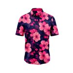 Pink Blossom Hawaiian Shirt IBT-HWS-184