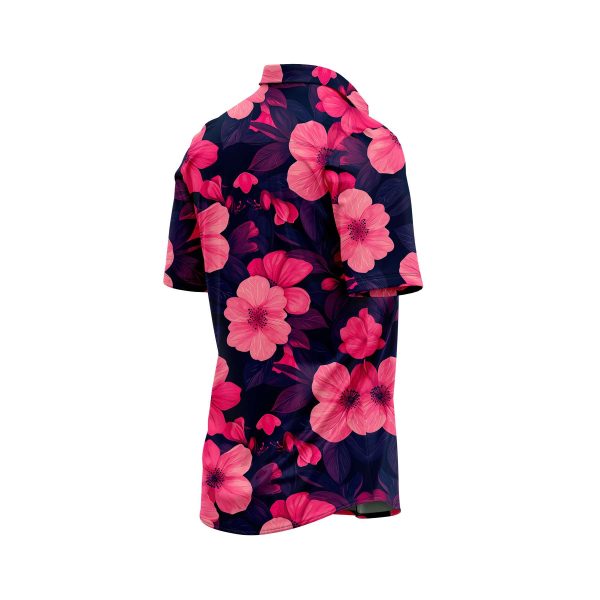 IBUYTERO PINK BLOSSOM HAWAIIAN SHIRT 3