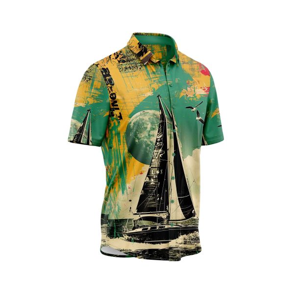 IBUYTERO SAILING ADVENTURE 2 HAWAIIAN SHIRT 2