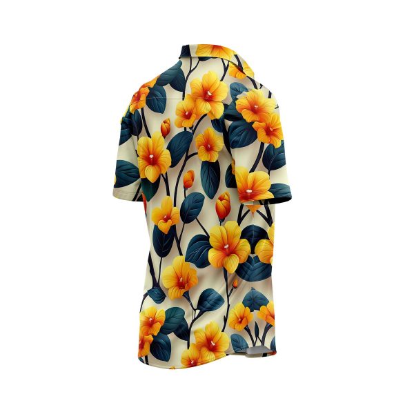 IBUYTERO TROPICAL BLOOM HAWAIIAN SHIRT 3