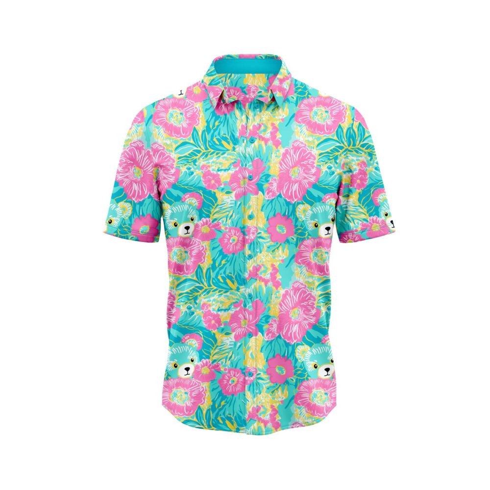 IBUYTERO TROPICAL BLOSSOM 3 HAWAIIAN SHIRT 0